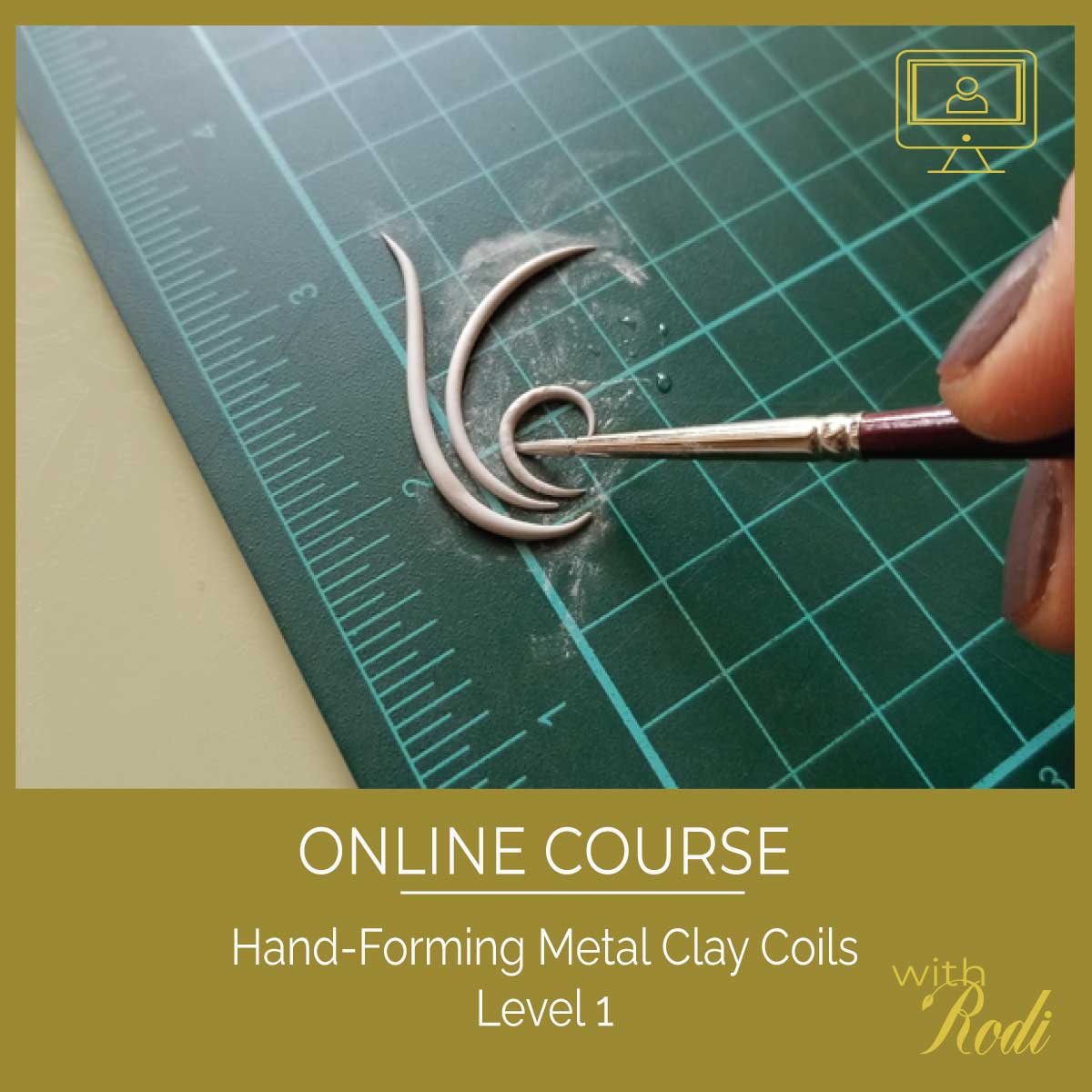 Metal Clay Coils - Level 1 Online Course