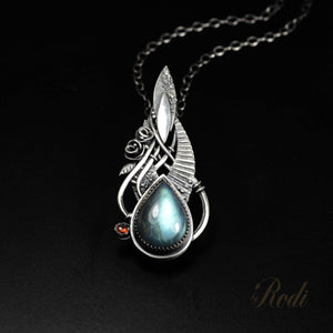 Path Of Wisdom – Custom Made Silver Pendant