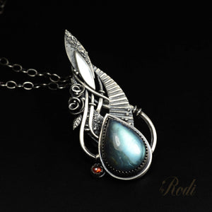 Path Of Wisdom – Custom Made Silver Pendant