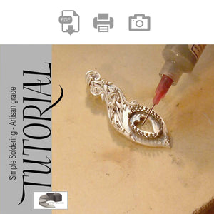 Sky Guide 6: Simple Soldering Step Guide Tutorial - An introduction to Artisan Grade Jewelry Making Soldering - Metal Clay Adventures