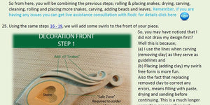 PMC Tutorial - Metal Clay Sky Guide 3 - Basic .pdf Tutorial - Glow With The Flow Pendant-Sky And Beyond Jewelry By Rodi