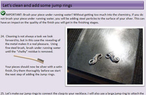 Tutorial - Fine Silver Metal Clay Hand-forming .pdf Tutorial - Devotion - Sky Guide 4-Sky And Beyond Jewelry By Rodi