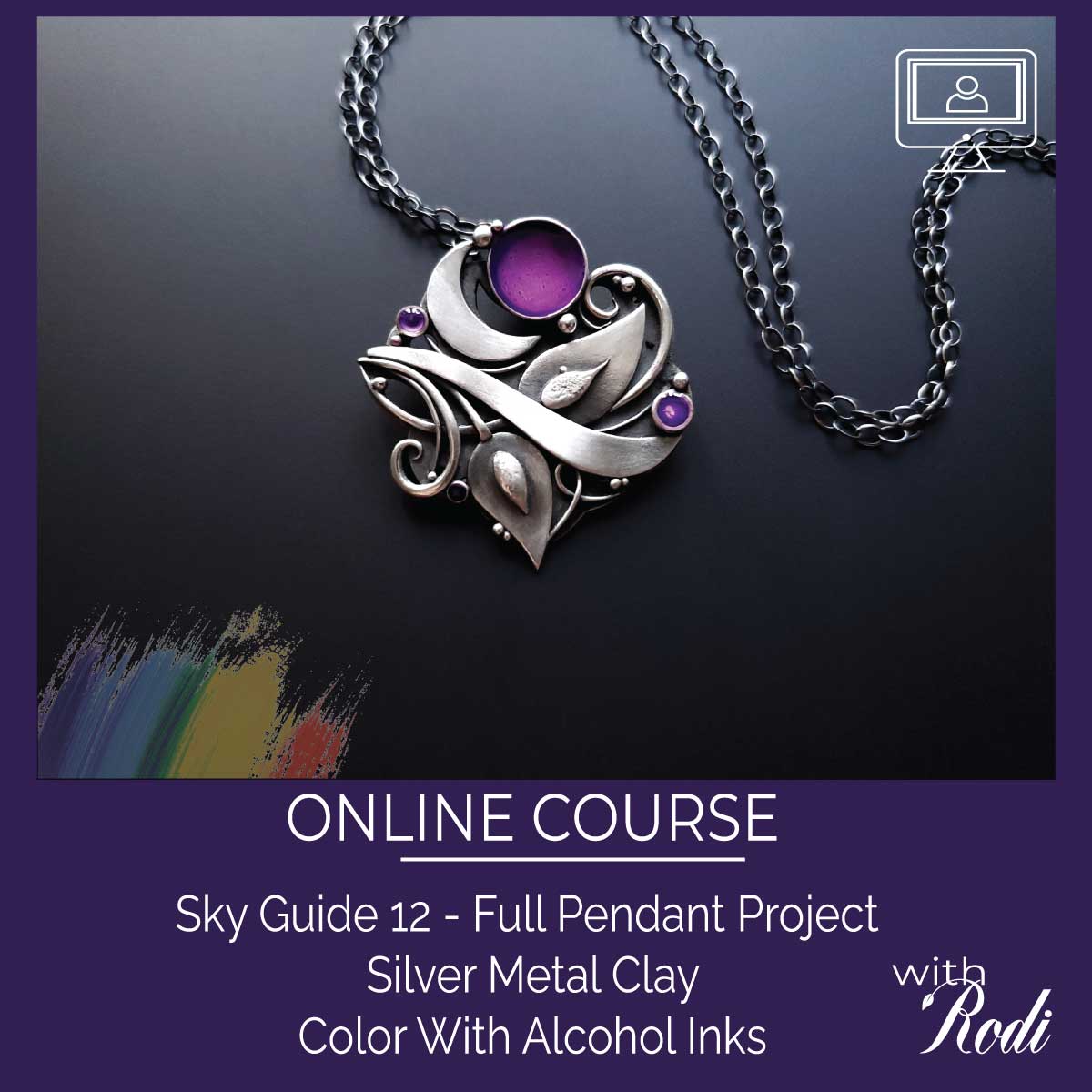 Sky Guide 9: Silver Metal Clay Metal Clay Tutorial - Hand-Forming Rose -  Metal Clay With Rodi