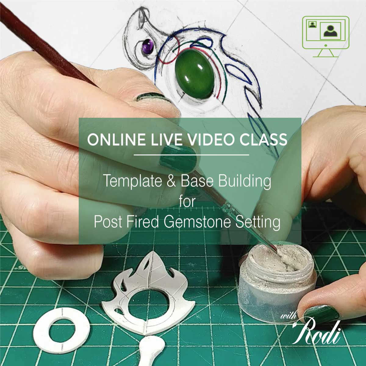 Metal Clay Template And Base Building - Live Video Class - Metal Clay Adventures