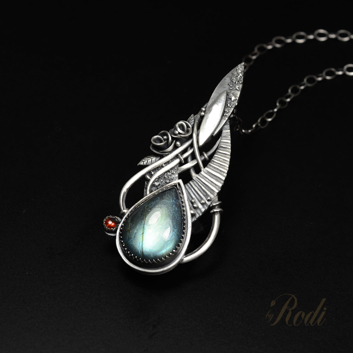 Path Of Wisdom – Custom Made Silver Pendant