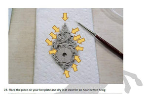 Sky Guide 5 PMC OneFire™ Sterling Metal Clay Tutorial Learn how to hand form and carve your own pendant-Sky And Beyond Jewelry By Rodi