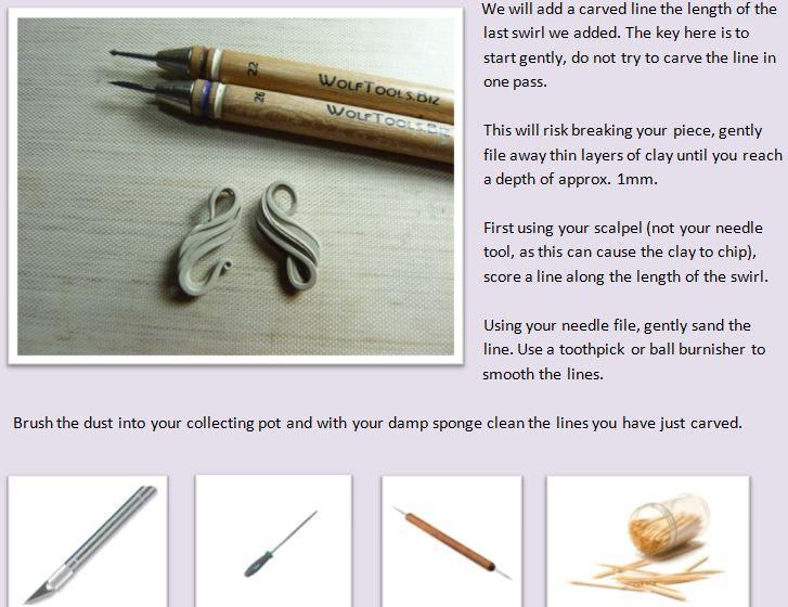 Tutorial - Fine Silver Metal Clay Hand-forming .pdf Tutorial - Devotion - Sky Guide 4-Sky And Beyond Jewelry By Rodi